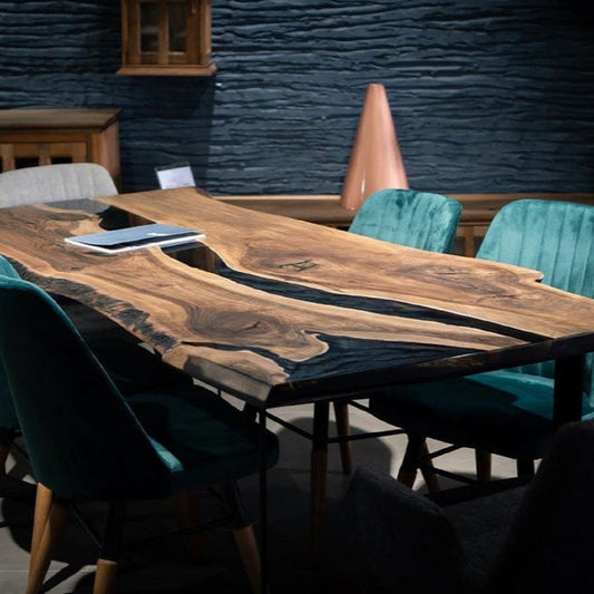 Epoxy Table, Custom Dining Table, Dining Room Table